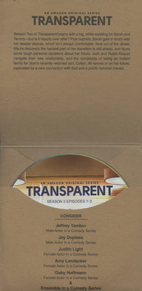 Transparent: Season 2 6-Episode FYC 2-Disc Set (Brown Sleeve)