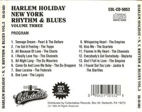 Harlem Holiday: New York Rhythm & Blues Volume 3