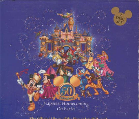 The Official Album of the Disneyland Resort: Happiest Homecoming on Earth 61288-7 2-Disc Set w/ Artwork