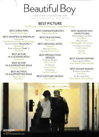 Beautiful Boy: For Your Consideration White Cover