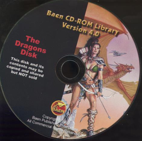 Baen CD-ROM Library: The Dragons Disk 4.0 w/ No Artwork