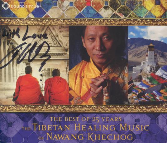 Nawang Khechog: The Best Of 25 Years: The Tibetan Healing Music Of Nawang Khechog Signed 2-Disc Set