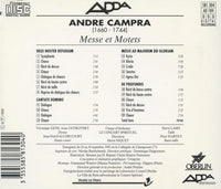 Andre Campra: Messe Et Motets Vol. 3