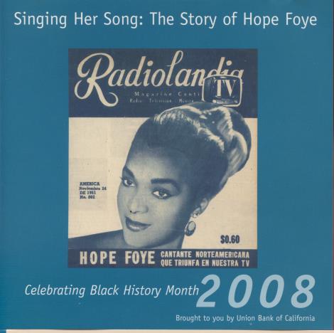 Hope Foye: Singing Her Song: The Story Of Hope Foye Promo