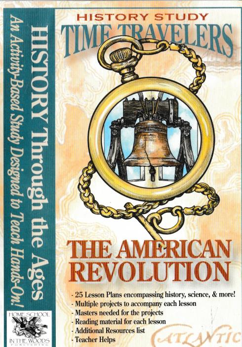 History Study Time Travelers: The American Revolution