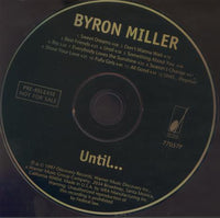 Byron Miller: Until... Promo w/ Back Artwork