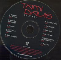 Tami Davis: Only You Promo w/ Back Artwork