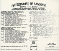 Americans In London 1947-1951