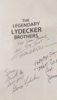 The Legendary Lydecker Brothers Autographed