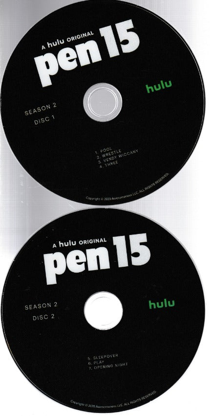 Pen15: The Complete Season 2 FYC 2-Disc Set w/ No Artwork