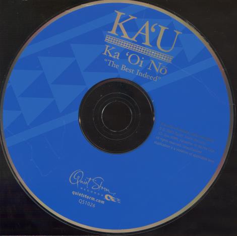 Ka'u: Ka 'Oi No: The Best Indeed w/ Back Artwork