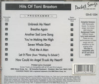 Pocket Songs: You Sing The Hits Of Toni Braxton CD+G