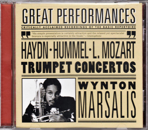 Wynton Marsalis, Haydn, Hummel, L. Mozart: Great Performances Trumpet Concertos