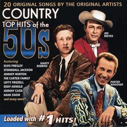 Country Top Hits Of The Fifties w/ Cracked Case