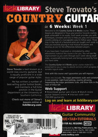 Steve Trovato's Country Guitar In 6 Weeks Week 1