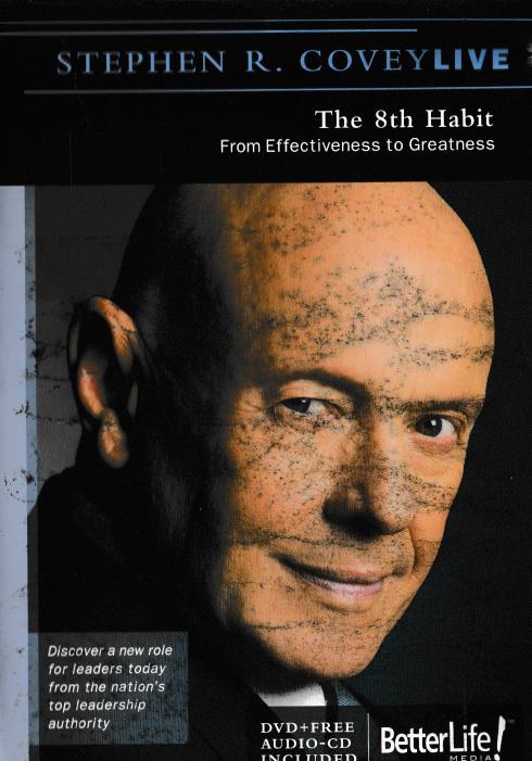 Stephen R. Covey Live: The 8th Habit: From Effectiveness To Greatness 2-Disc Set