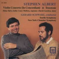 Stephen Albert: Violin Concerto, Treestone