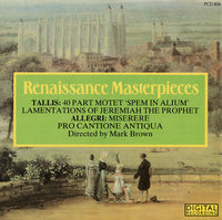 Renaissance Masterpieces: Tallis / Allegri