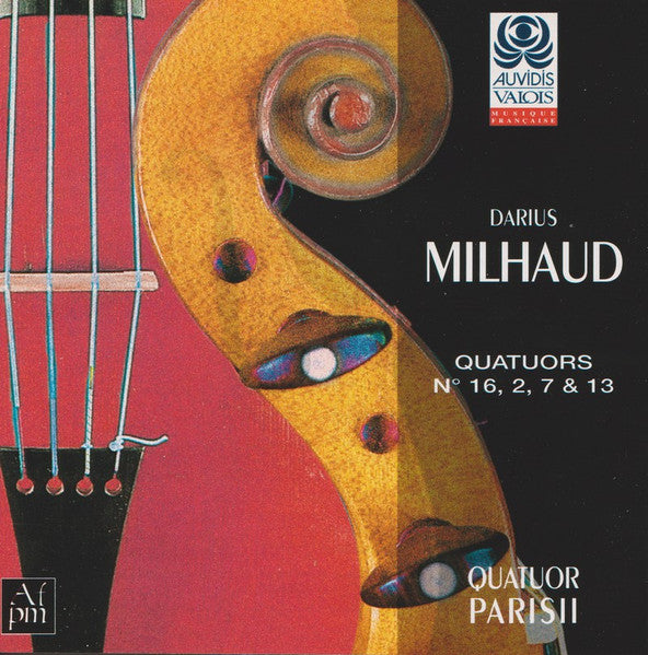 Milhaud: Quatuor Parisii