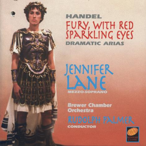 Handel Arias: Jennifer Lane w/ Punch Hole Artwork