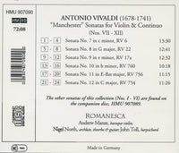 Vivaldi: Manchester Sonatas