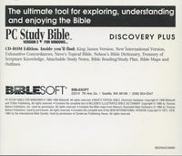 BibleSoft PC Study Bible: Discovery Plus 2