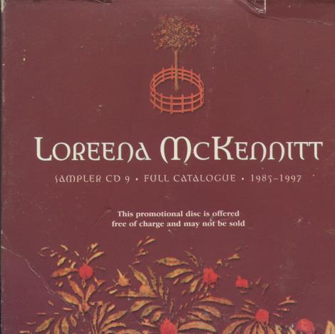 Loreena McKennitt: Sampler CD 9 Promo