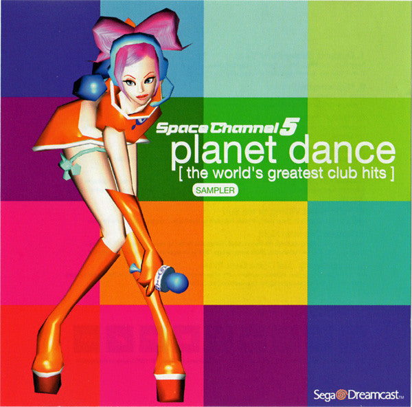 Space Channel 5: Planet Dance Sampler Promo w/ Cracked Case