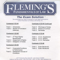 Fleming's Fundamentals Of Law: Contracts II 5-Disc Set