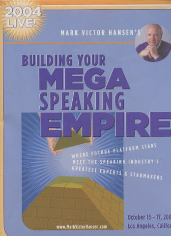 Building Your Mega Speaking Empire By Mark Victor Hansen 2004 20-Disc Set