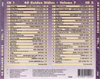 40 Golden Oldies: More Of Greatest Hits Vol. 7 2-Disc Set w/ Cracked Case