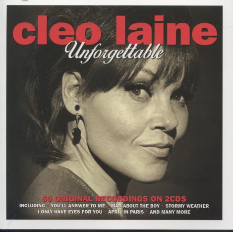 Cleo Laine: Unforgettable 2-Disc Set