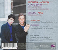 Augustin Hadelich: Sibelius / Ades: Violin Concertos Signed