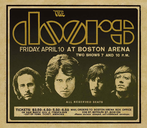 The Doors: Live In Boston 1970 3-Disc Set