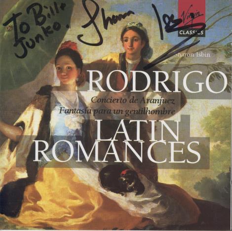 Sharon Isbin: Rodrigo & Latin Romances Signed 2-Disc Set