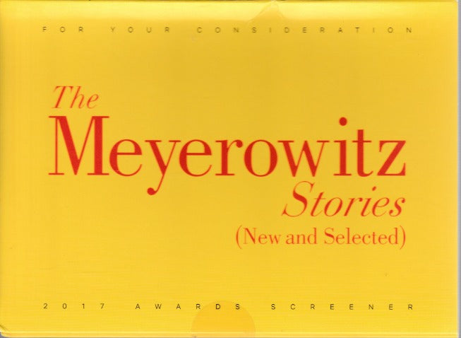 The Meyerowitz Stories (New & Selected) FYC w/ Letter