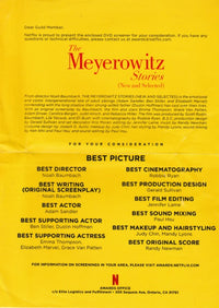 The Meyerowitz Stories (New & Selected) FYC w/ Letter