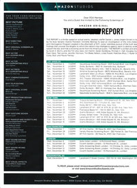 The Report FYC w/ Letter