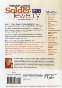 Metalsmith Essentials: How To Solder Jewelry Vol. 2 2-Disc Set