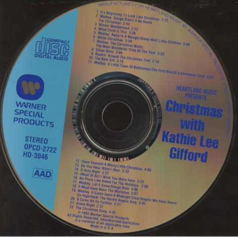 Kathie Lee Gifford: Christmas With Kathie Lee Gifford w/ Back Artwork