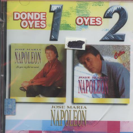 Jose Maria Napoleon: Donde Oyes 1 & 2 w/ Cracked Case