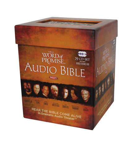 The Word Of Promise Audio Bible: NKJV 80-Disc Set