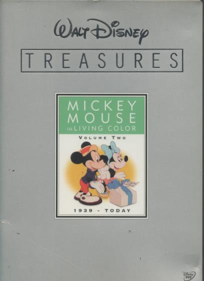 Walt Disney Treasures: Mickey Mouse In Living Color Volume Two 2-Disc Set w/ No Metal Box