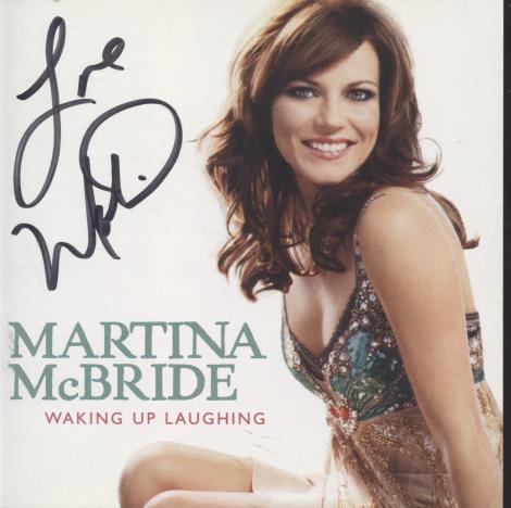 Martina McBride: Waking Up Laughing Signed