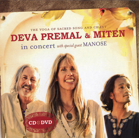 Deva Premal & Miten With Special Guest Manose: In Concert 2-Disc Set