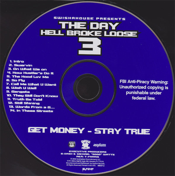 Swishahouse Presents The Day Hell Broke Loose 3 w/ No Artwork