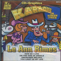 The Singing Machine Karaoke: Le Ann Rimes G9147 CD+G