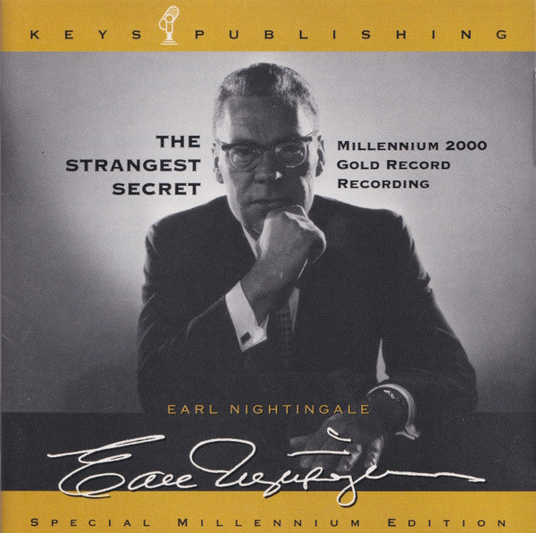 Earl Nightingale: The Strangest Secret Special Millennium w/ Cracked Case