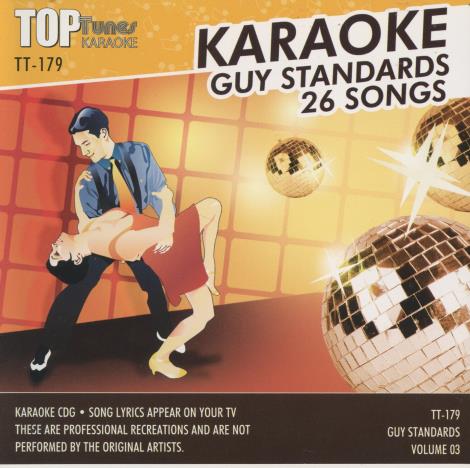 Top Tunes Karaoke: Guy Standards: 26 Songs CD+G