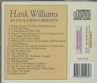 Hank Williams: 20 Golden Greats